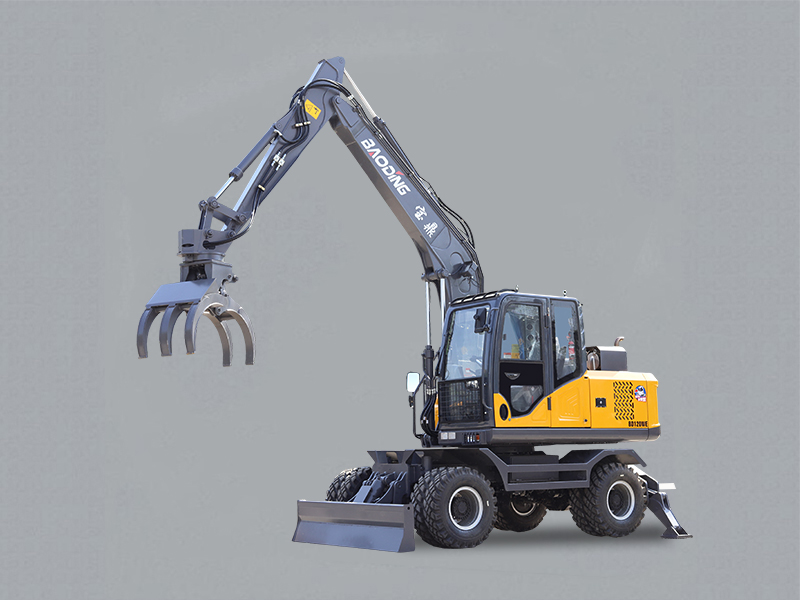 寶鼎BD120WE輪式抓木機(jī)